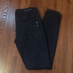 Dark skinny jeans